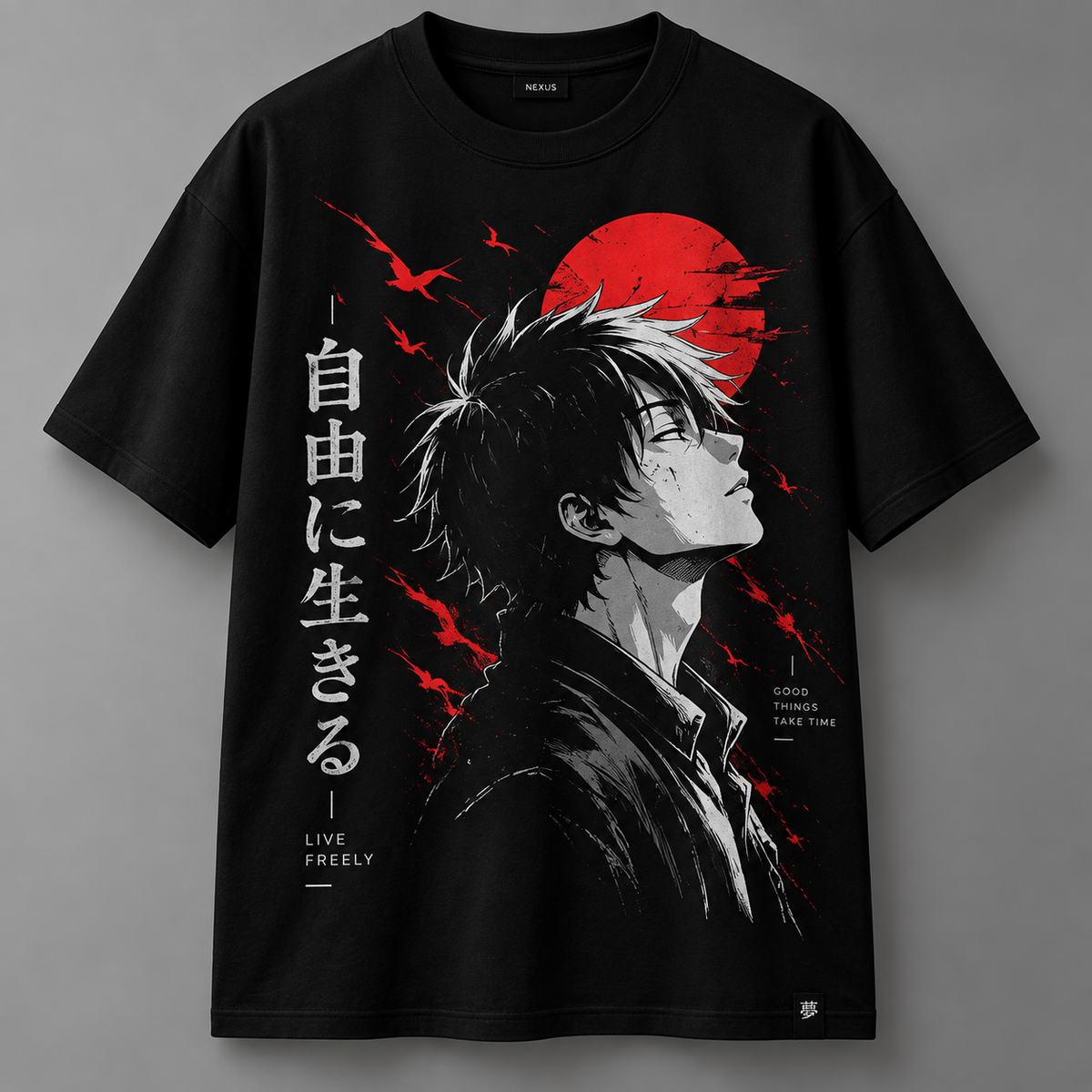 Anime design t-shirt